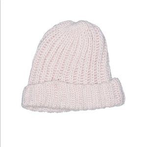 Zara Light Pink Knit Beanie